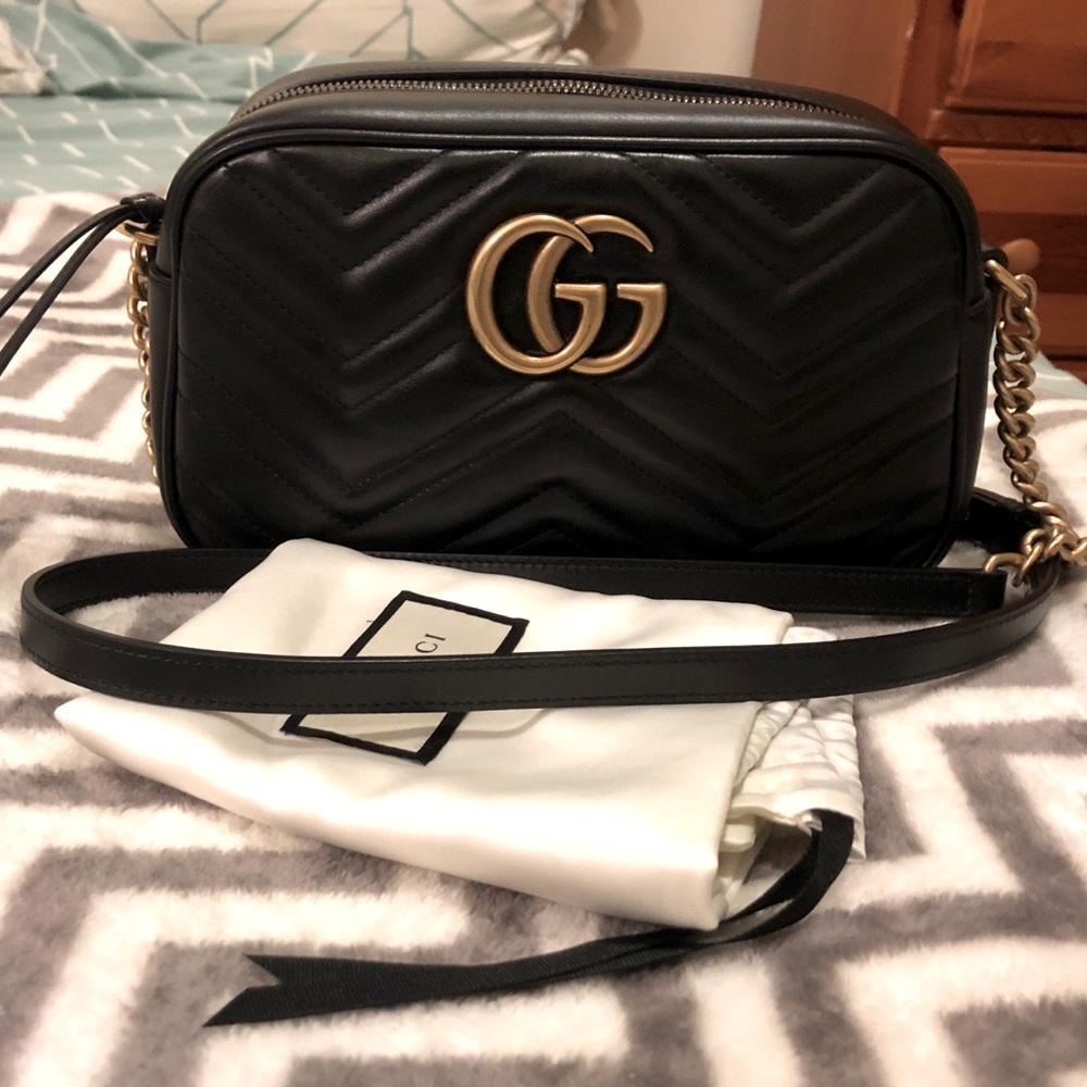 GG Marmont Crossbody Camera Bag